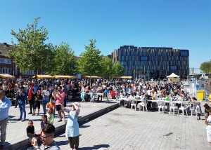 Turckse gemeenschap Aalst op Werfplein Persregio Dender