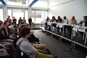 Politiek debat op Go! Atheneum in Geraardsbergen Persregio Dender